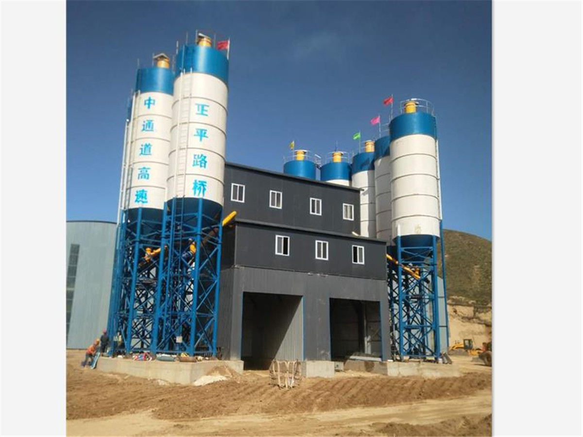 兰州 正平路桥 2HZS120型混凝土搅拌站