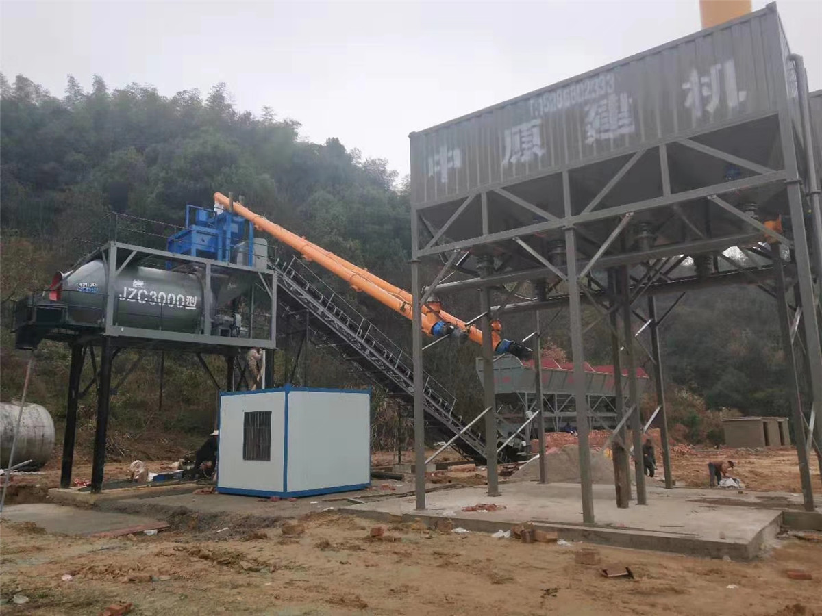 湖南 岳阳 JZC3000型混凝土搅拌站